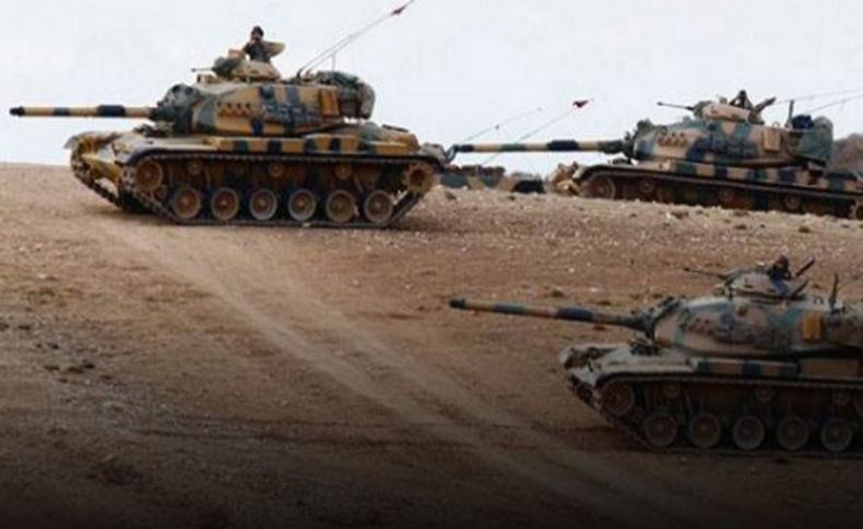 TSK: Cerablus'ta 1 tank vuruldu, 3 asker yaralı