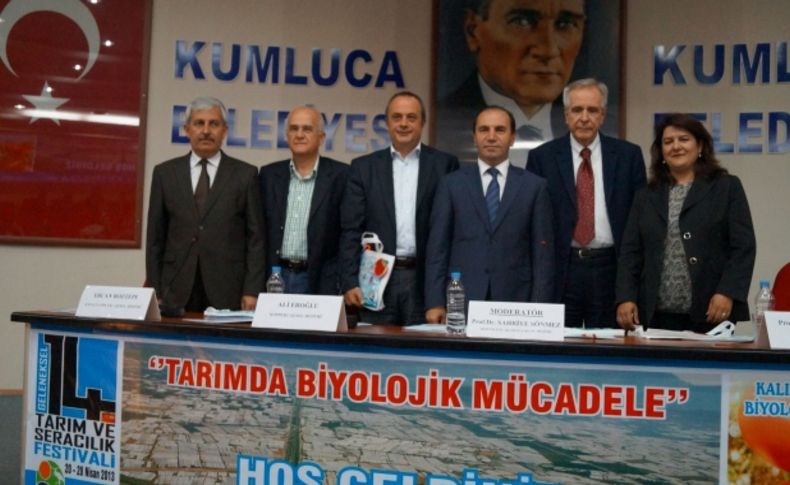 Tunç: Biyolojik mücadele üretici için de tüketici içinde daha sağlıklı