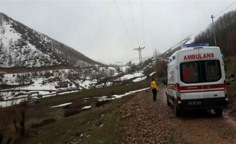 Düşen helikopterin enkazına Jandarma ulaştı