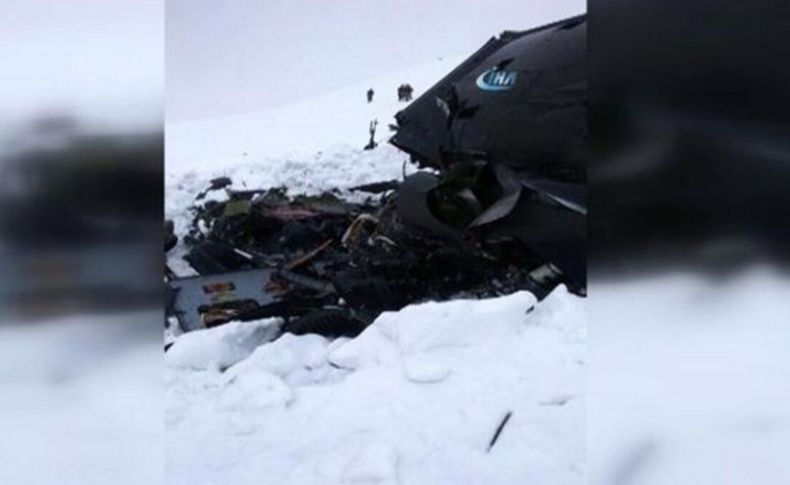 Tunceli'de helikopter düştü: 12 şehit