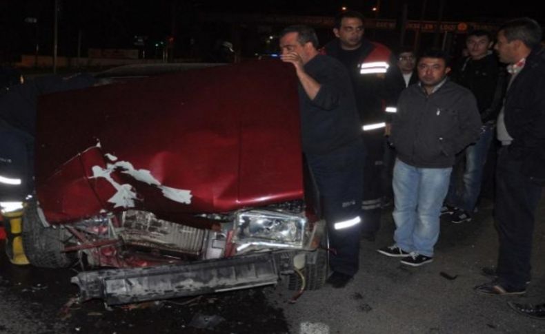Turgutlu'da kaza: 2 yaralı