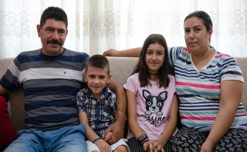 Türkiye'nin ilk çift kol nakilli hastası Cihan Topal kollarına gözü gibi bakıyor