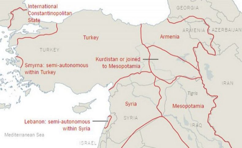 NYT'den tepki çeken harita: İzmir yarı otonom