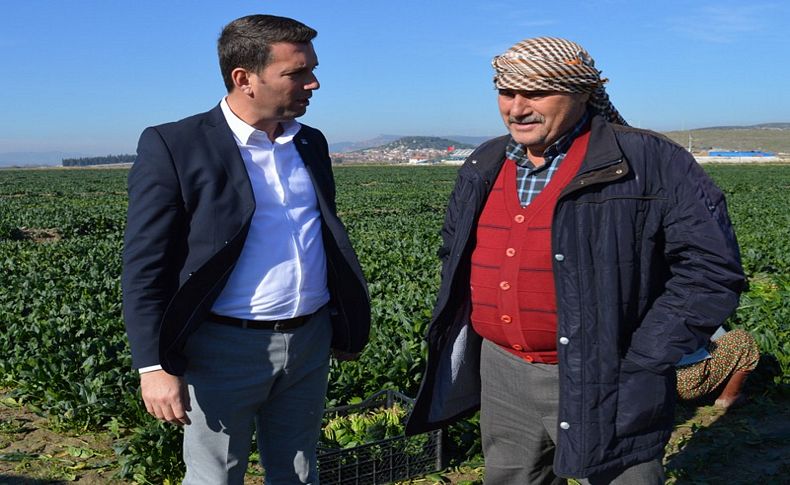 Türkmentepe ıspanak üreticisini dinledi