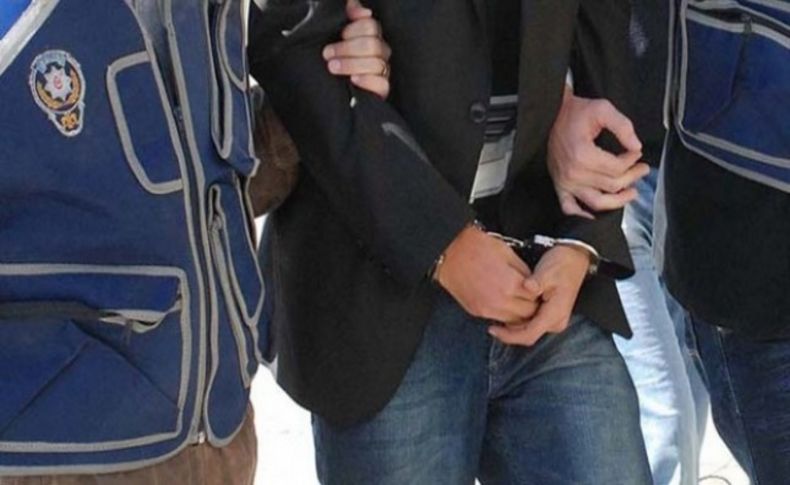 İzmir'de tehdit ve yağmaya tutuklama