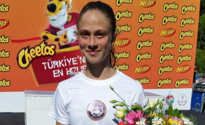 Uçan kızın müthiş başarısı