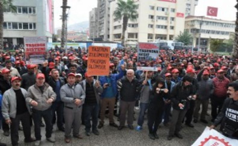 Teşeron gelmeden işçiyi bayılttı