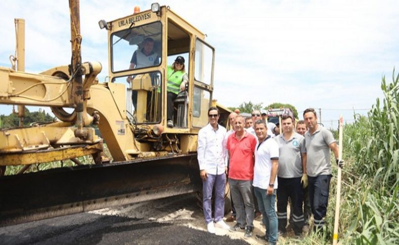 Urla Belediyesi’nden asfalt ve parke hamlesi