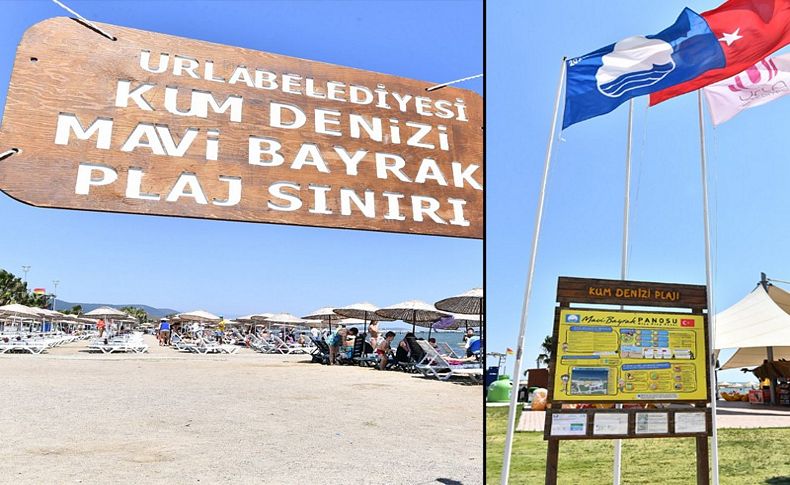 Urla’da 'mavi bayrak' bereketi