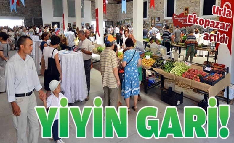 Urla Ekopazar açıldı