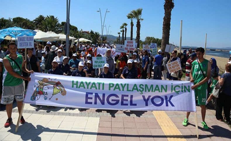 Urla'da engelsiz spor faaliyetleri