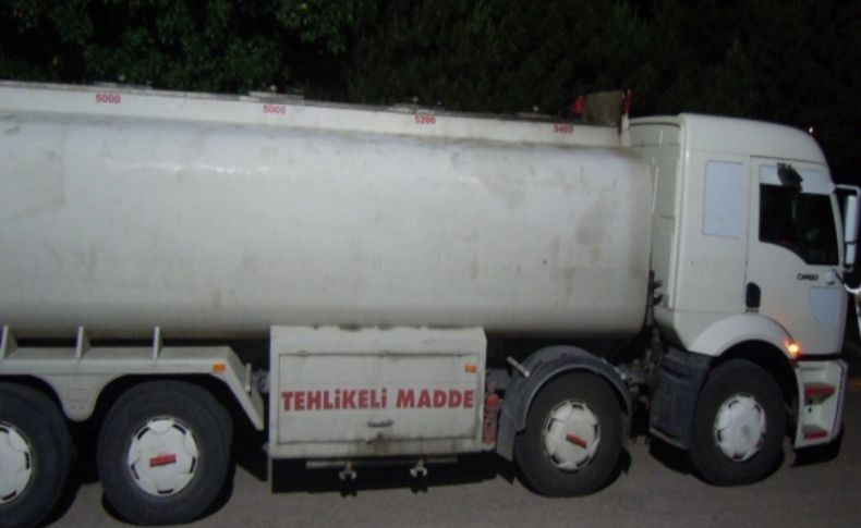 Uşak polisi 25 ton 360 litre kaçak akaryakıt ele geçirdi