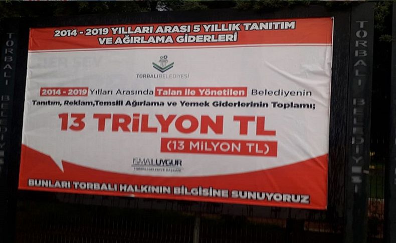 Uygur paylaştı: Ağırlama, yemek ve reklama 13 milyon lira...