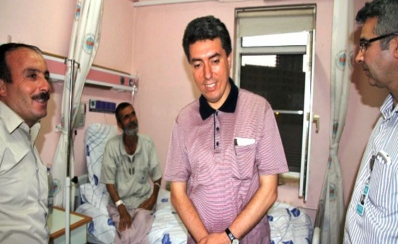 Vali Cengiz, hastanede tedavi gören Suriyeli yaralıları ziyaret etti