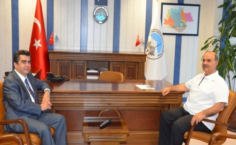Vali Düzgün, Kocasinan Belediyesi’ni ziyaret