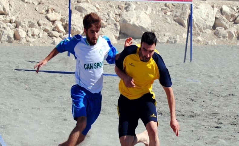Van'da Plaj Futbolu Bölge Eleme maçları başladı