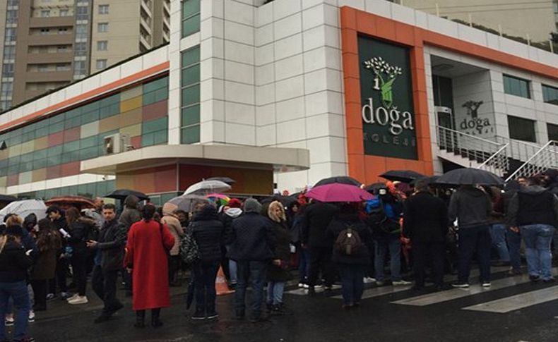 Velilerden Doğa Koleji protestosu