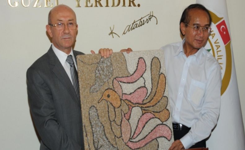 Vietnamlı heyetten Antalya Valiliği’ne ziyaret