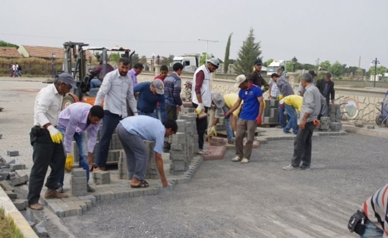 Viranşehir Belediyesi, 400 bin metrekare kilitli taş döşeyecek