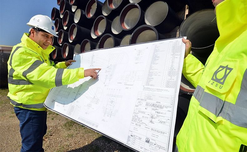İZSU'dan iki ilçeye 10.5 milyonluk yatırım