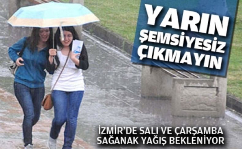 Yarın şemsiyesiz çıkmayın