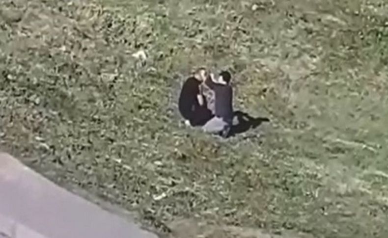 Yasağa rağmen boş arazide tıraş