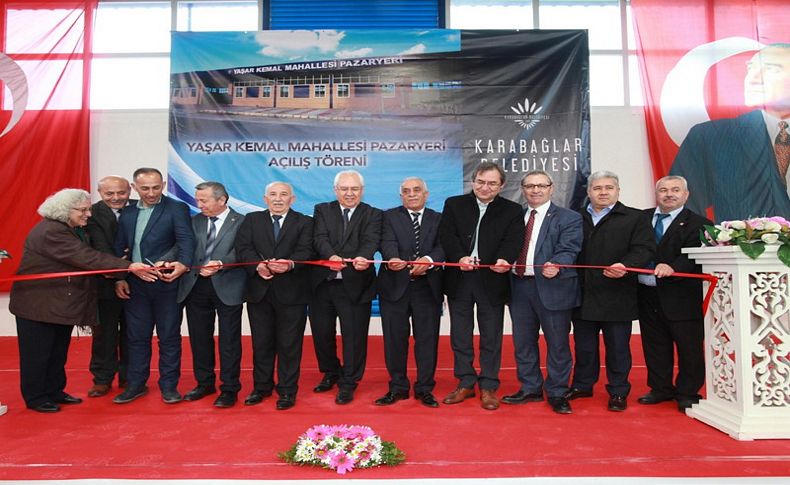 Yaşar Kemal Mahallesi, modern pazaryerine kavuştu