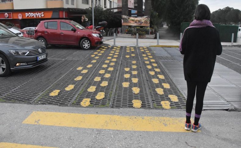 Yaya geçidine topuklu ayarı