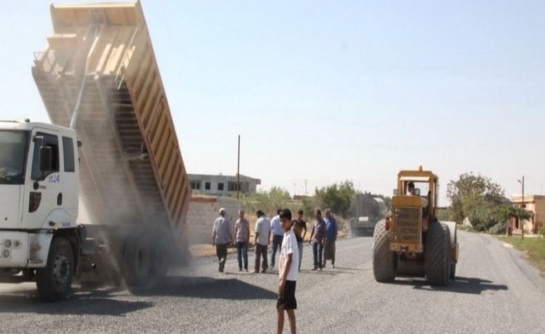 Yeni yollar asfaltlanıyor
