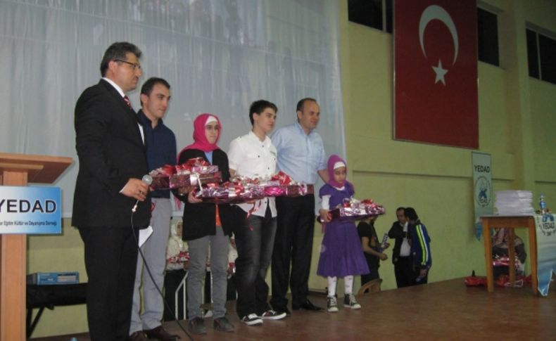 Yenice'de Kutlu Doğum yarışmalarının ödülleri törenle verildi