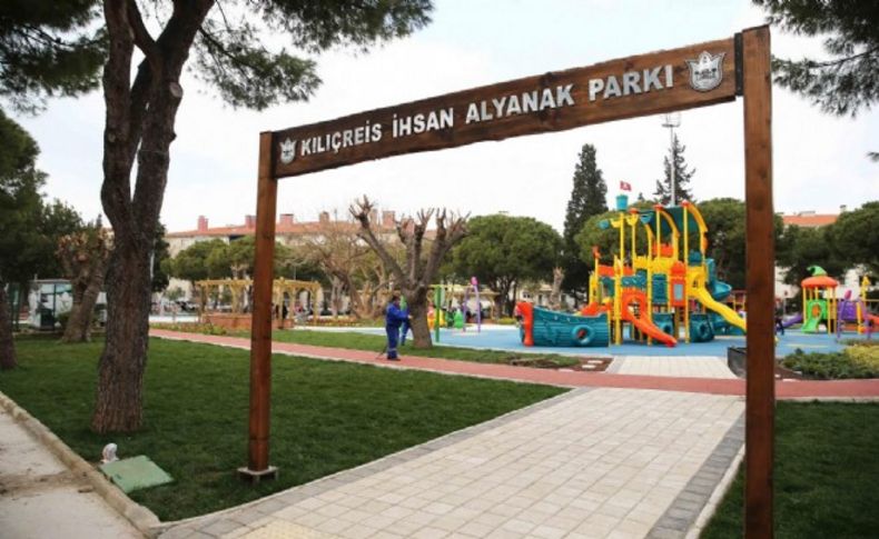 Yenilenen İhsan Alyanak Parkı göz kamaştırdı