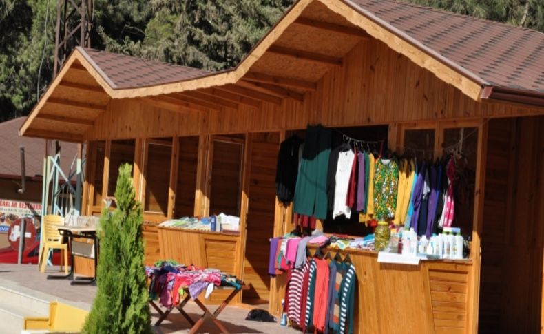 Yenişehir’de yapılan ahşap evler hizmete girdi