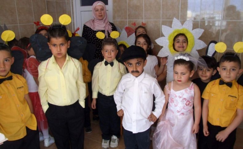 Yerköy’de anaokulu öğrencilerinin gösterisi beğenildi