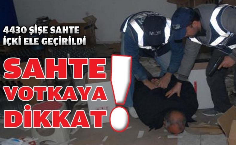 Yılbaşı öncesi, öldüren votkaya polis freni