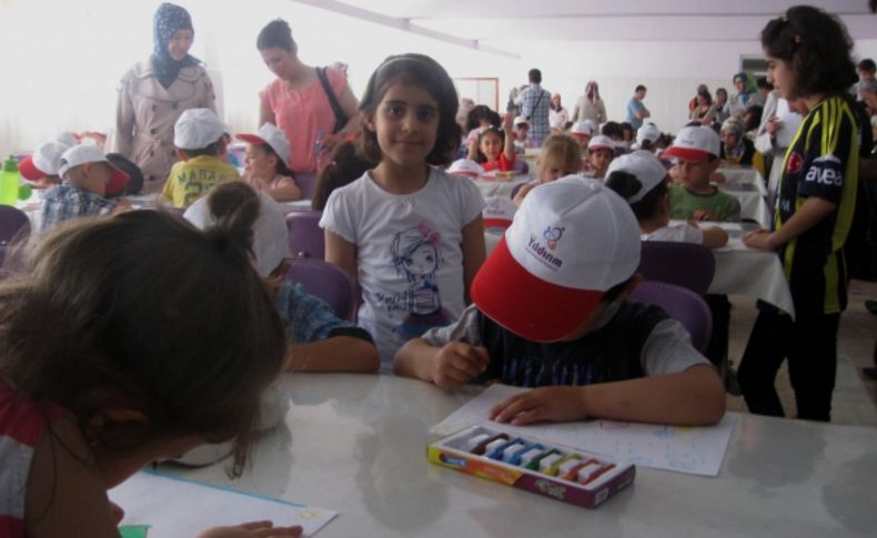 Yıldırım Kolej’inde boyama şenliği