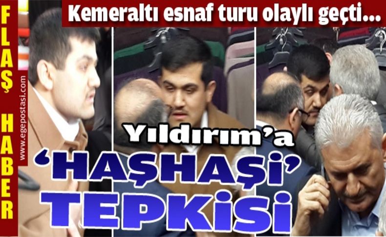 Yıldırım’ın Kemeraltı turunda ortam gerildi