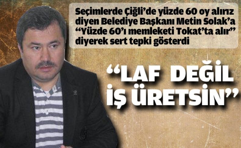 Yılmaz’dan, Solak’ın ‘yerel seçimlerde yüzde 60 alırız’ iddiasına tepki geldi