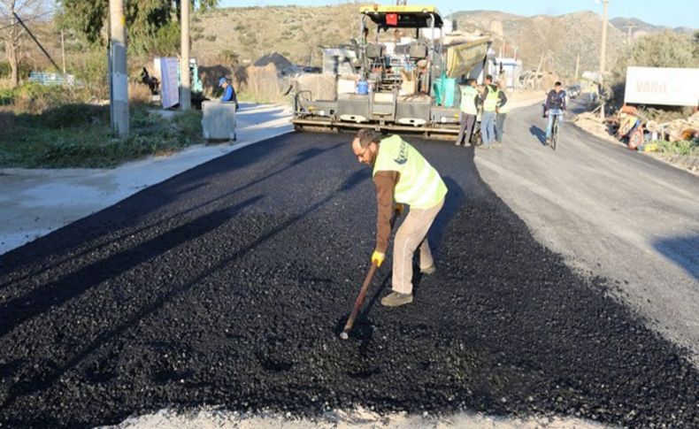 Şirince yolu yaza hazırlanıyor