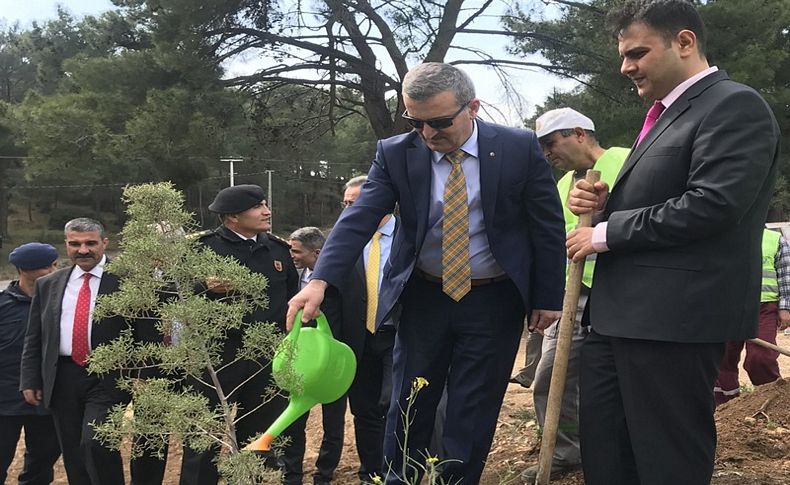 Yükümlülerden 'Adalet Ormanı'