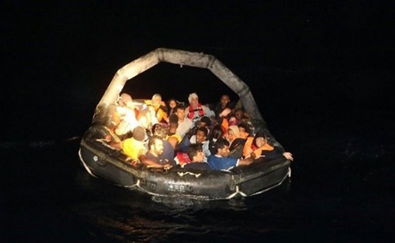 Yunanın ölüme ittiği 125 kaçak göçmen kurtarıldı!