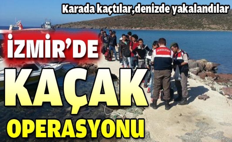 Yunanistan'a kaçmak isteyen 64 kaçak, 4 organizatör yakalandı