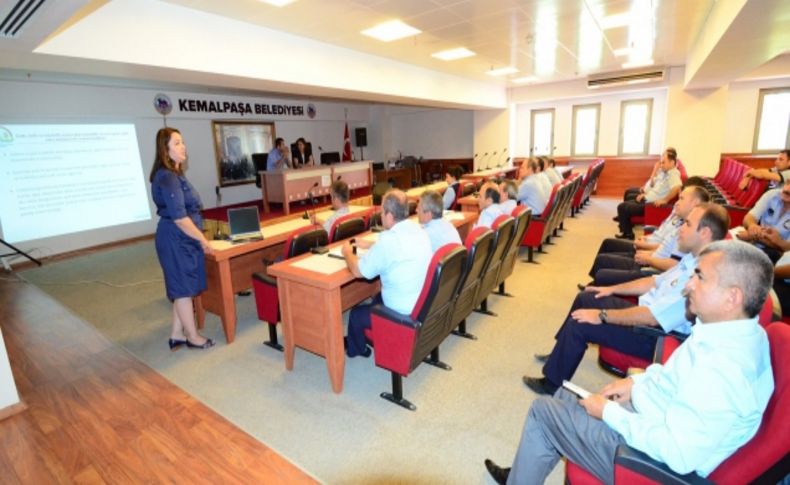Zabıta personeline eğitim