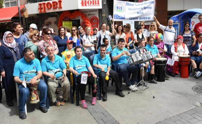 Zihinsel engelli çocuklar için buluştular