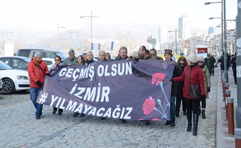 Ziraatçiler teröre karşı yürüdü