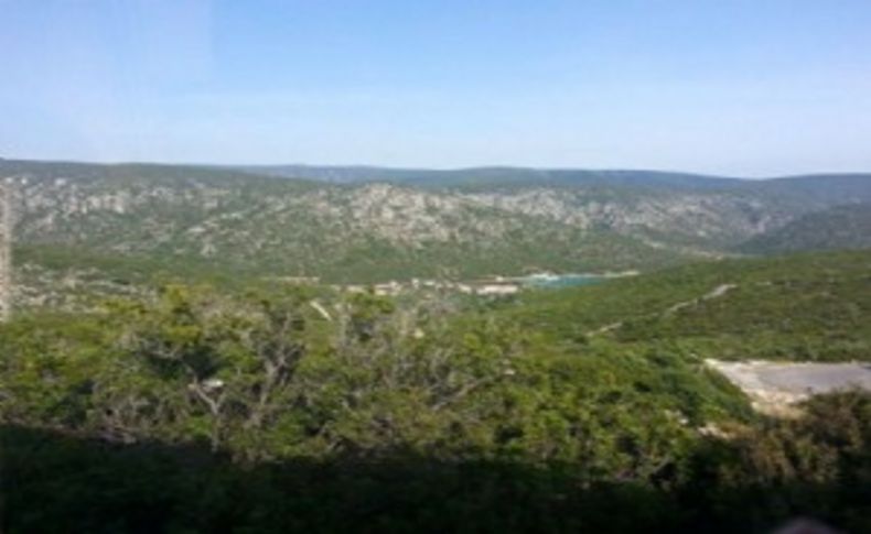 Urla villalarında gece keşfi