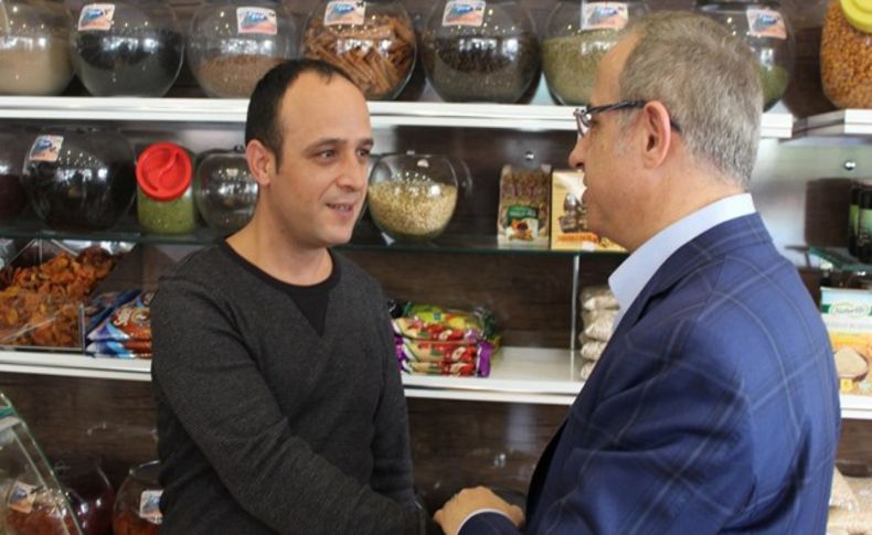 AK Partili Sürekli'den esnaf turu: Kayıt dışı minimuma inecek!