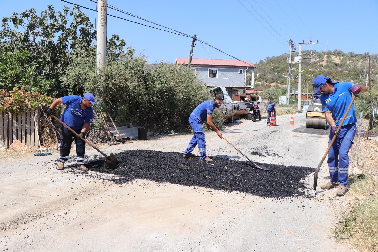 İzmir’in yolları yenileniyor