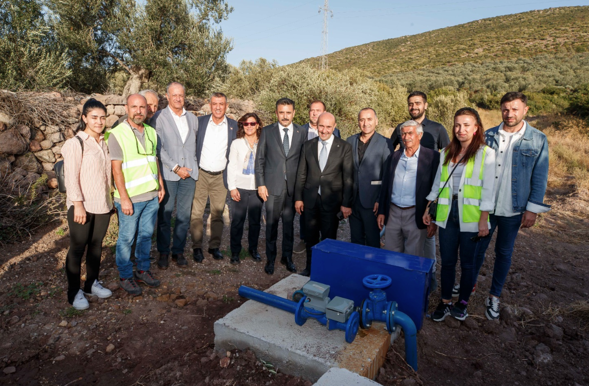 Dikili’ye can suyu verildi: Kuraklığa karşı tarım devrimi