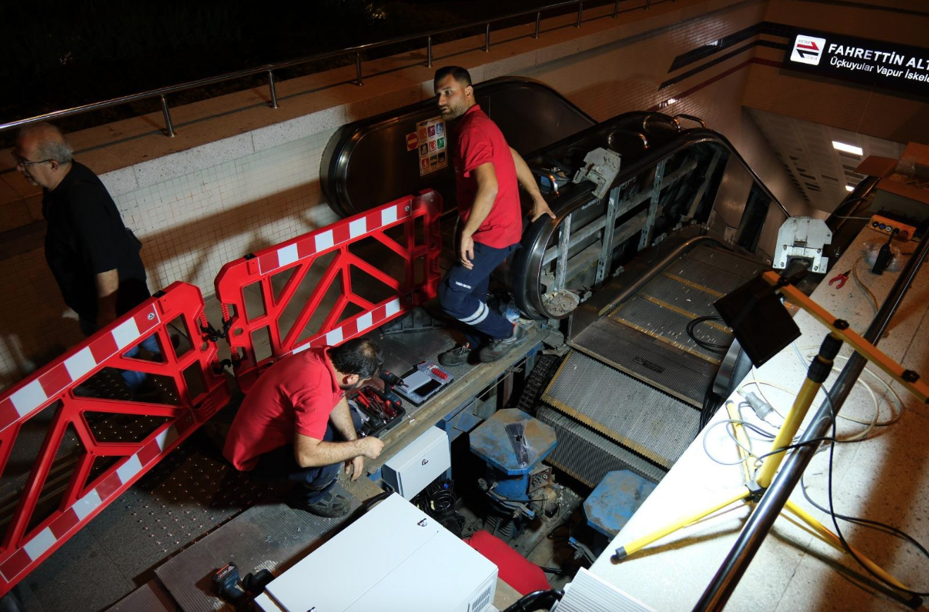 Büyükşehir yürüyen merdivenler için tarih verdi