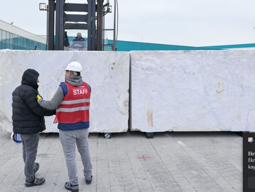 İzmir Mermer Fuarı’nda iki Eyfel Kulesi ağırlığında doğal taş sergilenecek